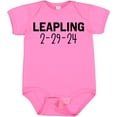 thumbnail image 3 of Inktastic Leapling- 2-29-24- Leap Year Boys or Girls Baby Bodysuit, 3 of 5