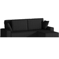 thumbnail image 2 of Acekid 96 Inches Large Stripe Corduroy Sectional Sofa, L Shaped Modern Corduroy Couch with Chaise, Comfy Sofa Couch with Deep Chaise for Living Room, 2 of 7