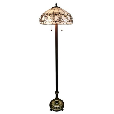 - Amora Lighting Tiffany 62'' Floor Lamp