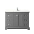 thumbnail image 7 of Wyndham Collection Wcv232348s-Qtz-Unsmxx Avery 48" Free Standing Single Basin Vanity Set -, 7 of 7
