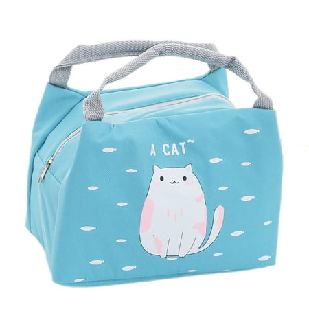 

Cartoon Lunch Bag Insulated Reusable Picnic Lunch Pouch picnic tote bag Tote Meal Bag Ice Pack Kids Boys Girls Adult Men Women