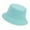 Mint Green, variant on Bucket Hats Summer Outdoor Bucket Hat For Women Men Sun Wide Brim Foldable Lightweight Breathable Casual Fashionable Travel Beach Hats Light Pink One Size
