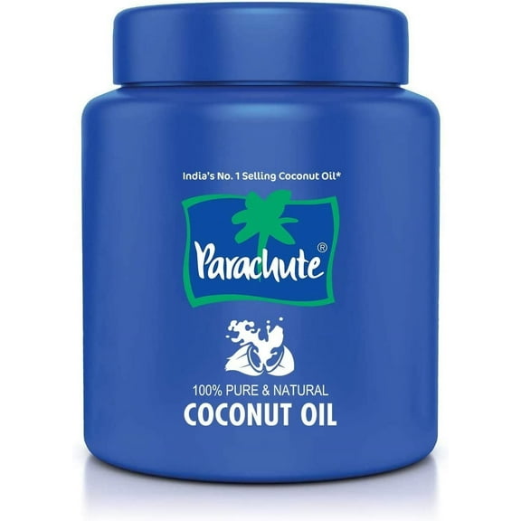 Parachute - 100% Pure and Natural Unrefined Coconut Oil | No Chemicals & Added Preservatives | 500ml