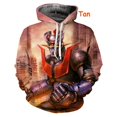 thumbnail image 3 of Sudadera con capucha de manga robot Mazinger Z para hombre, con estampado 3D, sudaderas con capucha Mazinger, ropa de calle Harajuku, sudaderas gráficas de gran tamaño para hombre, 3 of 5