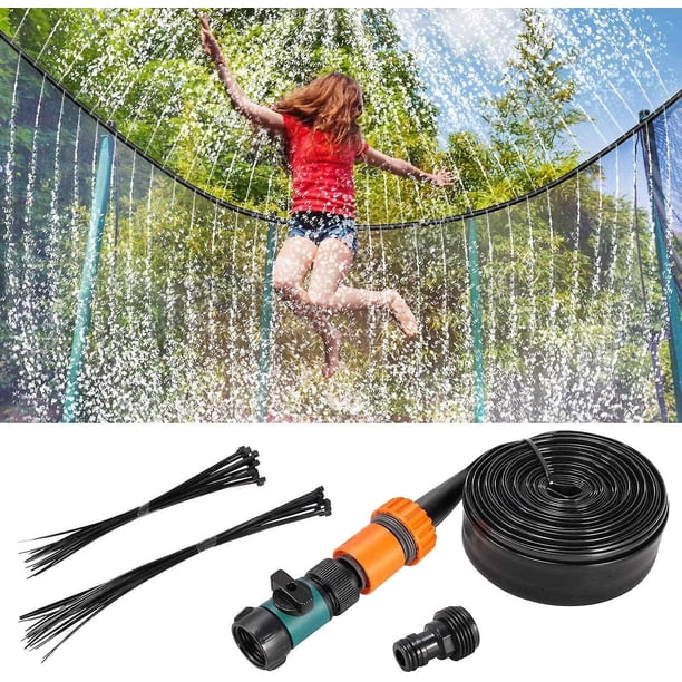 Trampoline Sprinkler,39ft/12m Trampoline Water Sprinkler For Kids ...