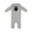 AC-Heather Grey, variant on Future Class of 2043 Graduate Baby Romper Coveralls