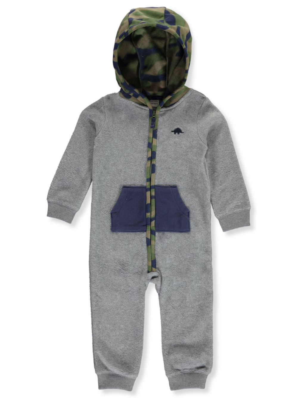 Carter's Carter's Baby Boys' Camo Contrast Hooded Pram Suit (Newborn