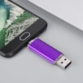 thumbnail image 4 of Unidad flash USB, memoria USB de doble uso, color púrpura, memoria USB de alto valor excepcional, 4 of 8