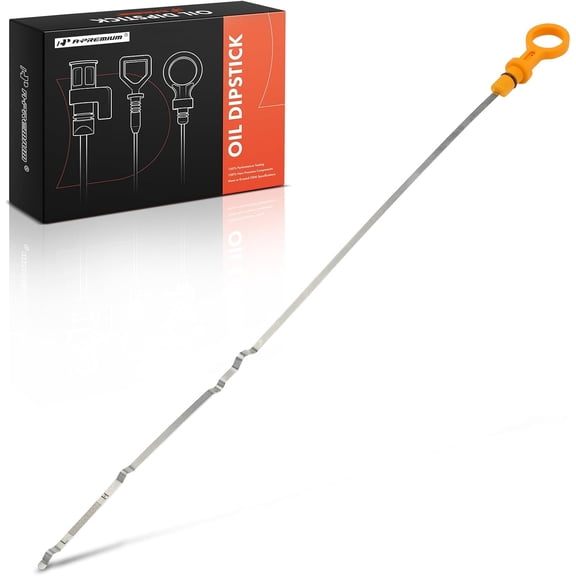 A-Premium 1.6L 4 Cyl Engine Oil Dipstick Compatible with Nissan Versa 2013-2019, Versa Note 2014-2019, Engine Oil Measuring Rod Dip Stick