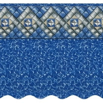 SmartLine 18' Round Manor Liner for Esther Williams/Johnny Weissmuller Above Ground Pools, 52" H, 25 Gauge