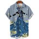 thumbnail image 3 of Camisas de verano para hombre, estampado 3D de Umbanda, ropa de hombre de alta calidad, sudadera informal, camisa hawaiana, camisas y blusas de manga corta, 3 of 5