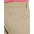 thumbnail image 5 of Wrangler Authentics Men's Performance Comfort Flex Flat Front Short, Dark Khaki, 34, 5 of 5