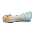 thumbnail image 4 of Mini Melissa Ultra + Little Mermaid II Ballerina Flat, 13, Orange, 4 of 7