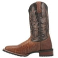 thumbnail image 3 of Laredo Mens Broken Bow Square Toe Cowboy  Mid Calf Boots, 3 of 5