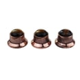 thumbnail image 3 of Gorro de copa Guyker de Control Knobs para guitarra y bajo, 3 unidades, aleación de zinc, 3 of 4