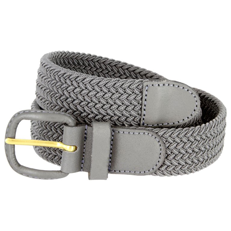 Elastic braided nickel free multicolor belt