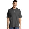 thumbnail image 1 of Hanes Mens X-Temp Sportshirt, L, Charcoal Heather, 1 of 1