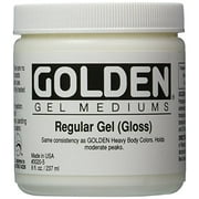 Médium gel brillant doré régulier-8 onces (30205)