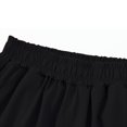 thumbnail image 4 of Girls Shorts Elastic Waist Wide Leg Knee Length Shorts for Kids, 4 of 6