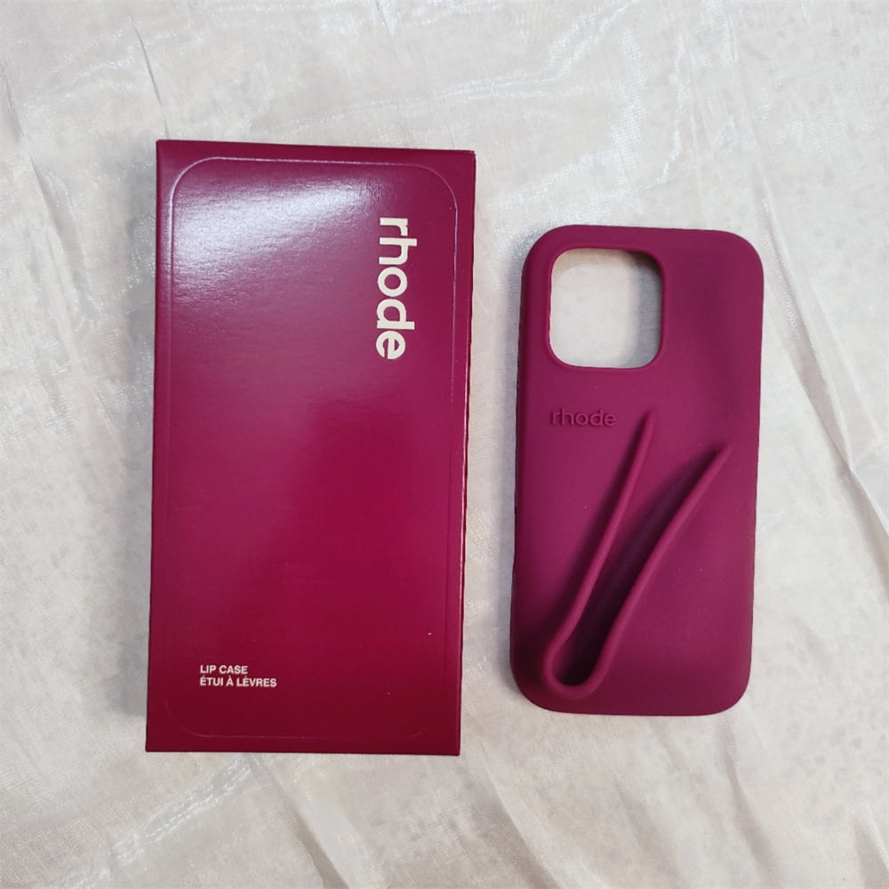 Rhode Lipstick Phone Case for iPhone (Raspberry Without