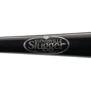 Louisville Slugger Genuine Mix Black Wood Baseball Bat - 34