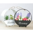thumbnail image 4 of 2 uds Canasta Para Colgar En Estante De Almacenamiento Para Cosas Pequeñas Decoración Del Jardín Para Hogar Perfecl Estante para colgar en la pared, 4 of 8