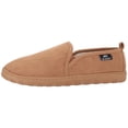 thumbnail image 2 of M&F Western Z5791808-10 Mens Fleece Lined Slip-On Slippers, Tan - Size 10, 2 of 6