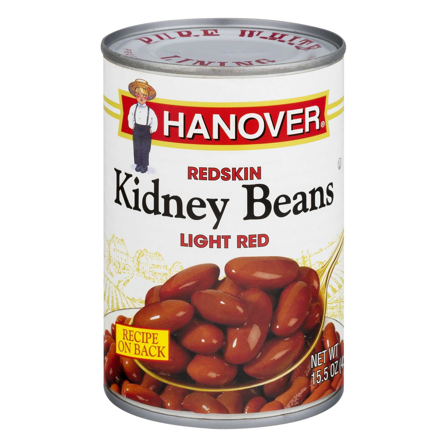 Hanover Redskin Kidney Beans Light Red, 15.5 oz Can