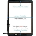 thumbnail image 3 of for iPad 7/8 (7th 8th Gen) Screen Replacement Digitizer Touch Glass 10.2", for 7th 8th Generation A2197 A2198 A2200 A2270 A2428 A2429 A2430, Repair Kit+Home Button[NO TouchID Chip] [NO LCD](Black), 3 of 5