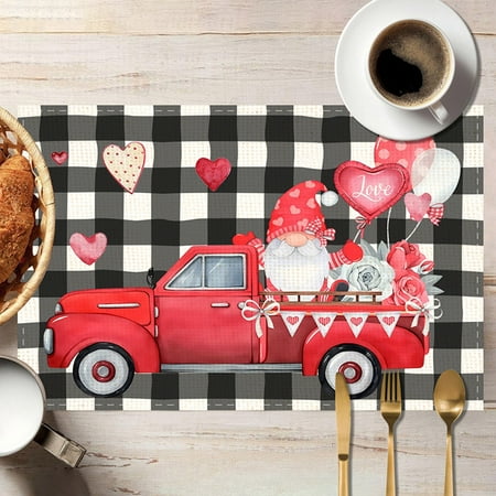 

Fall Kitchen Tools Valentine s Day Insulated Table Mat Home Living Room Table Placemat