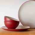 thumbnail image 6 of Noritake Colorwave Raspberry Set of 4 Rice Bowls, 6 of 7