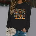 thumbnail image 2 of Fall Sweatshirts For Women Crew Neck Hoodless Sweatshirt Long Sleeve Casual Pullover Top Soft Comfortable Athletic Wear For Everyday, 2 of 4