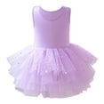 thumbnail image 3 of HUANBAI Children's Tutu Dress For Performance And Personality Sleeveless Dress For Girls Short Sleeve Dress 3-4 Years, 3 of 3