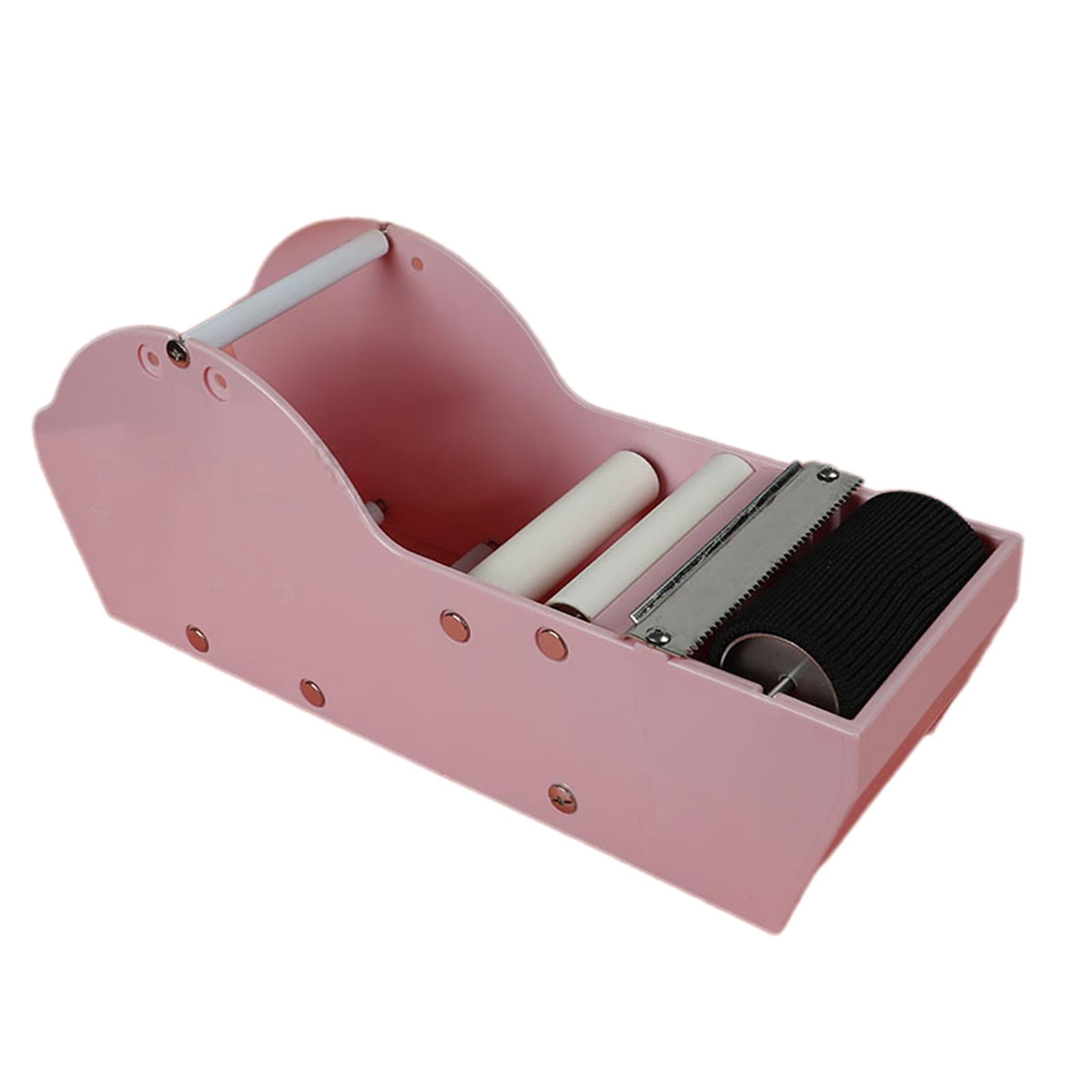 Colaxi Water Activated Tape Dispenser Cutter Gummed Tape Dispenser for Carton Box Sealing Lightweight up to 8.5cm Wide Tape Portable Pink