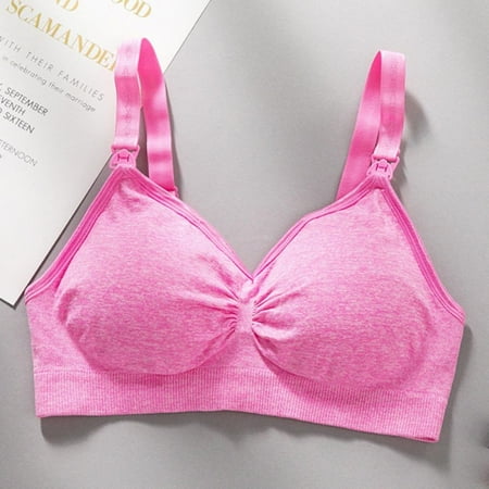 

Lovegab Maternity Bra Wirefree Padded Bras Breastfeeding Nursing Bra for Women
