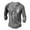 Z02 Grey, variant on Polo Shirts For Men Long Sleeve Solid Color Casual Comfort Soft Loose Quarter Button Henley Shirt Spring Lightweight Classic Basic Blouse Army Green L