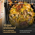 thumbnail image 2 of Lodge Blacklock Cast Iron Skillet Set - 10.25" & 12" Skillets - Preseasoned Cast Iron Skillet Pans - Easy Cleanup - Lightweight Design - Cast Iron Cookware - Premium Cast Iron Skillets, 2 of 7