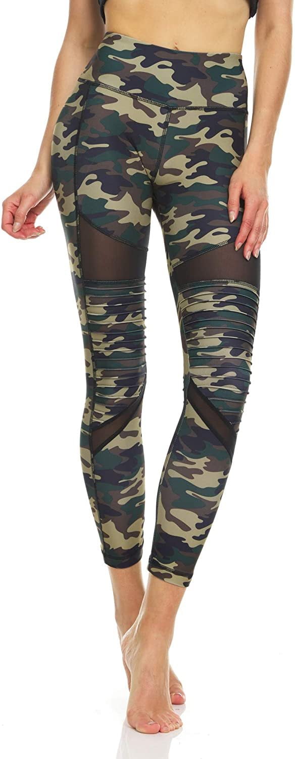 leather look yoga pants