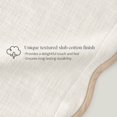 thumbnail image 2 of Funda de almohada con doble puntada festoneada, 100% algodón, 50 x 50 cm, color crema, 2 of 7