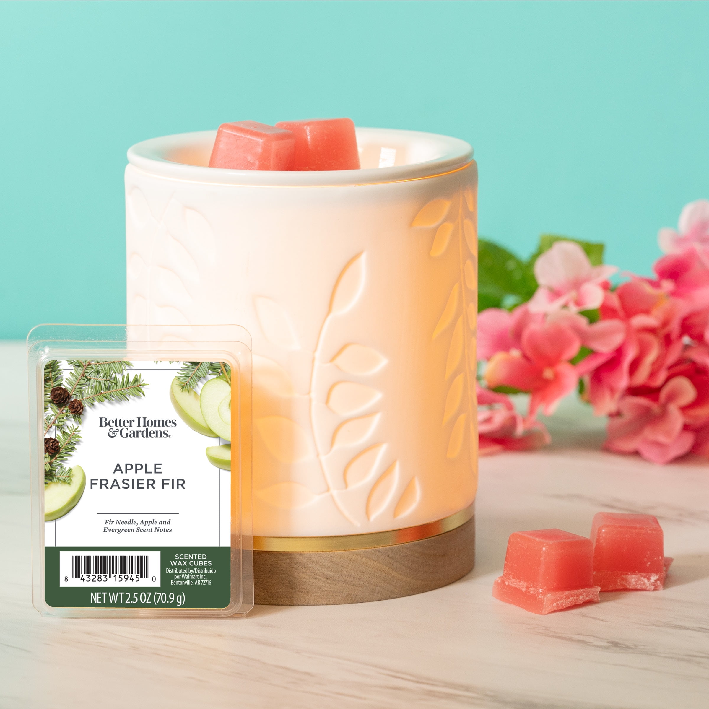 (4 pack) Apple Frasier Fir Scented Wax Melts, Better Homes & Gardens, 2.5 oz (1-Pack)
