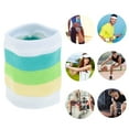 thumbnail image 6 of Unique Bargains 1 Pc Breathable Wrist Sweatbands Comfortable Sweatbands Wristband Sport White Lake Green, 6 of 6