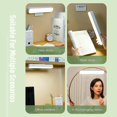 thumbnail image 3 of Magnetic Table Lamp Led Light Rechargeable White Dimmable Usb Office Study Reading Light, 3 of 5
