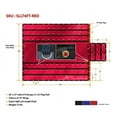 thumbnail image 5 of Lightweight 14 Ounce Red Lumber Tarp 20 FT x 27 FT with 6 FT Drop for Flatbed Truck Trailer - Superlight & Waterproof Vinyl Tarp for Flatbed Cargo Protection, 5 of 7