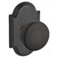 thumbnail image 2 of PSRUSRAR492 Passage Rustic Knob and Rustic Arch Rose with 6AL Latch and Dual Strike White Bronze Finish, 2 of 2