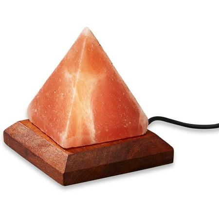 Zennery Himalayan Salt Pyramid Shaped USB Lamp - Walmart.com