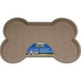 thumbnail image 1 of Loving Pets Produits LP7350 Bella Tapis pour Animaux Anti-Renversement en Forme d'Os - Beige, 1 of 1