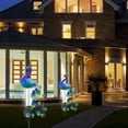thumbnail image 4 of Luces Solares Para Exteriores, Luz De Pavo Real Con Pluviómetro, Luz Led Solar, Patio De Metal, Decoración De Césped Y Jardín Yuarrent HA035748-00, 4 of 6