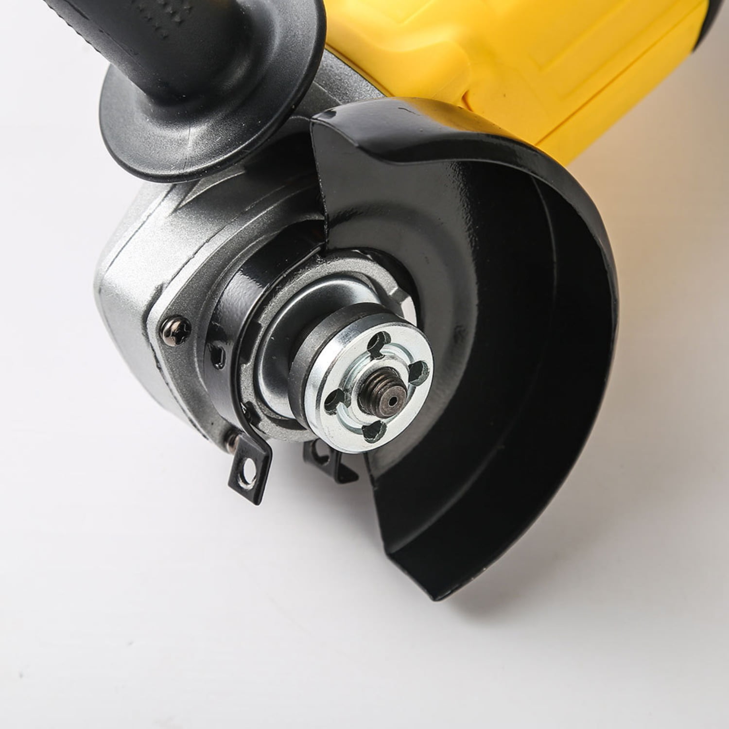 Yellow Brushless Cordless Angle Grinder, High-Power Lithium-ion Grinding and Polishing Tool