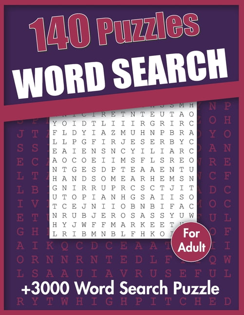 Word search Book 140 Pages 