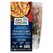 Ens. sauce de cuisson Blue Dragon pour cari rouge thai